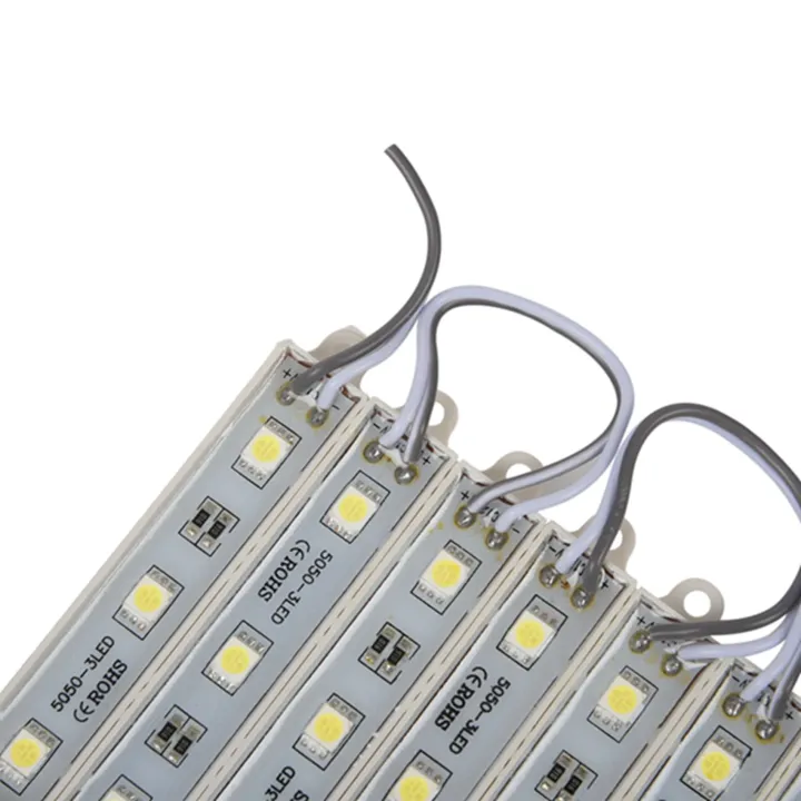 ARELENE%202%20x%2010Pcs%205050%20SMD%203%20LED%20Module%20LED%20Strip%20String%20Light%20Waterproof%20DC%2012V%20Cool%20White%20-%20Image%203