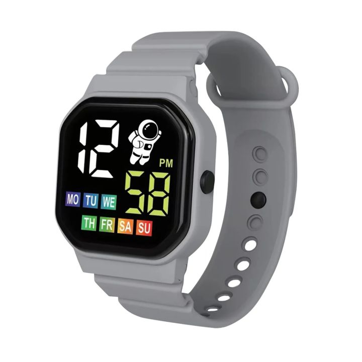 LED%20Simple%20Children's%20Electronic%20Waterproof%20Watch%20Cute%20Astronaut%20Pattern%20Solid%20Silicone%20Band%20Digital%20Watch%20For%20Girls%20Boys%20-%20Image%206