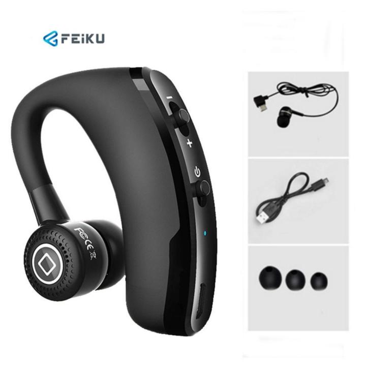 Earbuds Business Music Bluetooth Headset Control V9 Earphone Sports Voice Headphone Bluetooth Wireless With Mic Handsfree