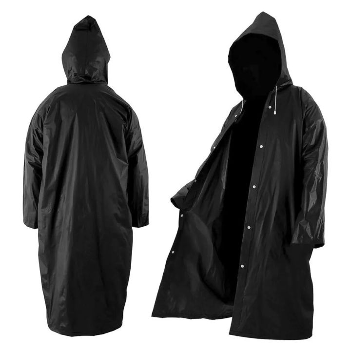 1 Pcs Raincoat High Quality Long Rain coat Lightweight 0.15mm Thick Travel Rain coat for men women