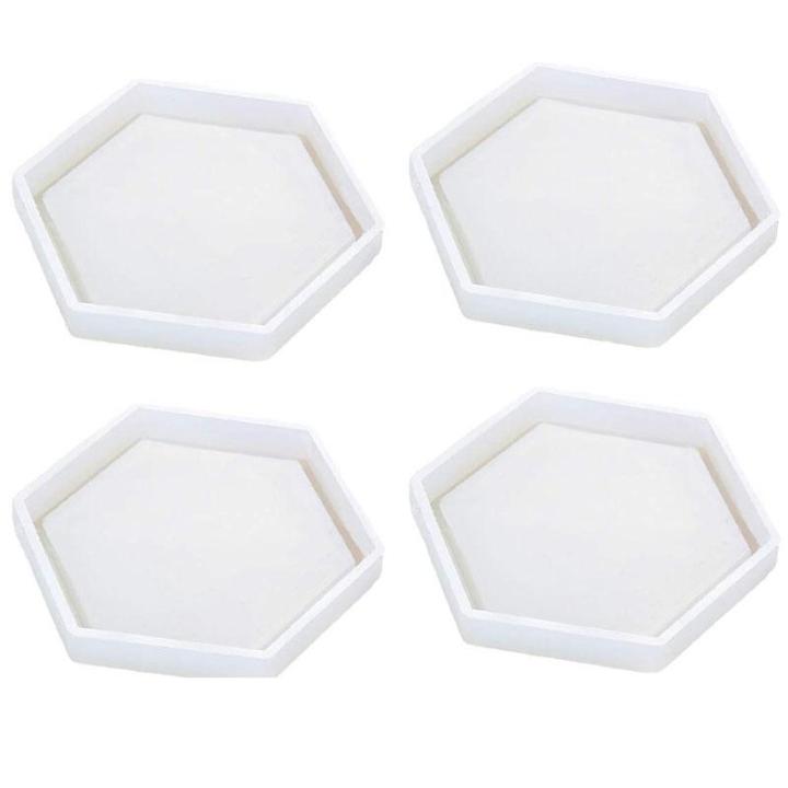 4%20Pack%20Hexagon%20Silicone%20Coaster%20Molds%20Silicone%20Resin%20Mold,%20Clear%20Epoxy%20Molds%20For%20Casting%20With%20Resin,%20Concrete,%20Cement%20And%20Polymer%20Clay%20-%20Image%202
