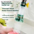 Tap Water Impurity Filter Shower Head Easy Install Kitchen Faucet Filter for Clean Even Water Distribution Mineral Filtration Included Shower Head with Even Water Distribution.