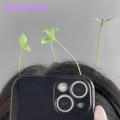 Bean Sprout Hairpins Realistic Green Plant Hair Clip Set Anti-slip Spring Design Hairpins Funny Bean Sprout Hair Accessories 20/30/50pcs Hairpin Hairband.