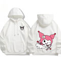 Sanrio periphery Cute Kuromi Hoodies for Women Cartoon Sweatshirt for Womens and Mens in Spring and Autumn Couple's Clothing.