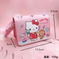 Original Sanrio Shoulder Bags Hello Kitty 13.5x6x9.5cm Double Sided Printing Girls Mini Messenger Bag Cartoons Handbag Gifts.