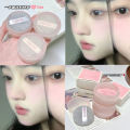 OEM gradient blush, loose powder, natural tender pink, facial color, girly matte, long-lasting makeup, color rendering powder, custom processing.