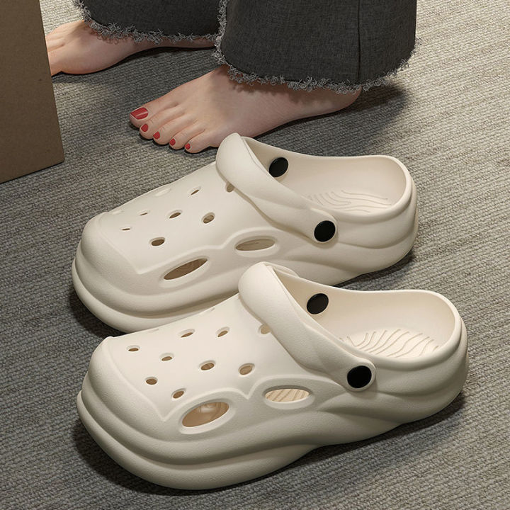 Pregnant%20Women's%20Hole%20Shoes%20Women's%20Summer%20Outdoor%20Wear%202024%20New%20Super%20Soft%20Beach%20Shoes%20Closed%20Toe%20Sandals%20for%20Men%20-%20Image%207