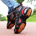 Winter PU Leather Boots Men Sneakers Waterproof Warm Trekking Work Casual Shoes Man Autumn Anti-slip High-top Hiking Sports BunnyGarden.