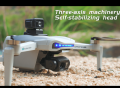 FLH V06 Drone 2K HD Camera 3-axis gimbal Aerial Photography 5G WIFI Brushless 360 ° Laser Obstacle Avoidance FPV RC Quadcopter Toys. 