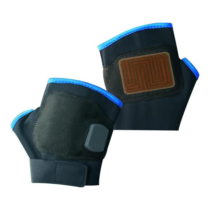 2PCS Winter Hand Warmer Fingerless Gloves Style 3 Modes USB Rechargeable Heating Gloves for Cycling Working Sports Outdoor Activities