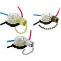 3Pack Ceiling Fan Light Switch ZE-110 Fan Switch 3 Way Speed Fan Switch Ceiling Pull Chain Switch Replacement. 