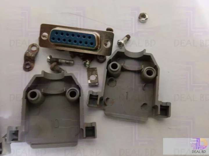 DB15%20DB-15%202%20Rows%2015%20Pin%20Male%20&%20Female%20VGA%20Jack%20&%20Socket%20Plug%20Connector%20With%20Plastic%20Back%20Shell%20Housing%20For%20LCD%20Monitor%20-%20Image%203