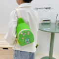 【akula store】Kids Chest Bag Cute Girl Boy Fanny Cartoon Anime Print Chest Bag Children Belt Bag Money Pouch Baby Zipper Waist Pack Bum Bag. 