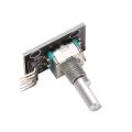 3Pcs KY-040 Rotary Encoder Module with 15X16.5 mm Potentiometer Rotary Knob Cap for.
