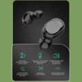 【FUPANG】TWS wireless Bluetooth handfree HiFi sound music gaming earbuds Noise waterproof earphones headset with charging case.