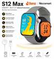 S12 Max Ferefit Smart Watch – Ultra 2.29" AMOLED | Updated Premium Model | NFC Access | Bluetooth Calling | Fast Wireless Charging | Fitness & Health Master. 