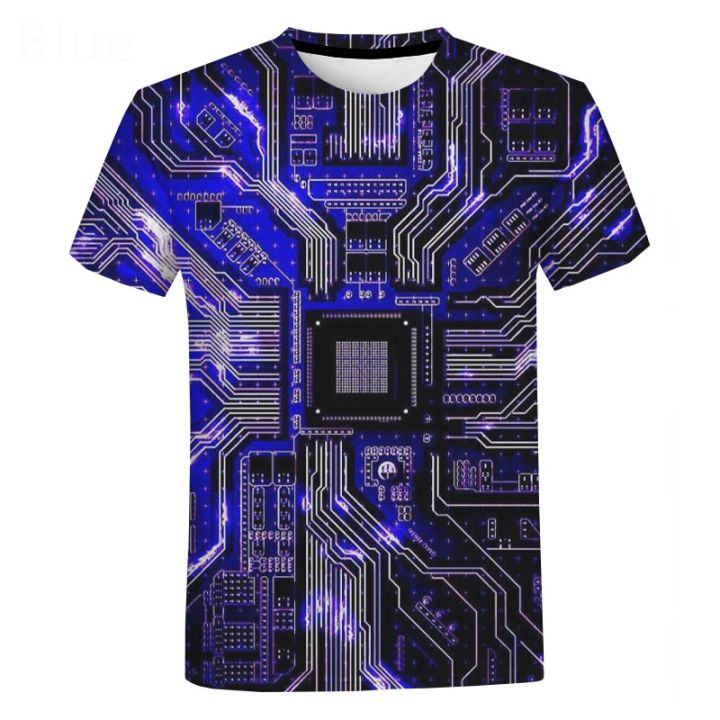 Circuit%20Board%203D%20Printed%20T%20Shirt%20Men%20Women%20Summer%20Casual%20Electronic%20CShort%20Sleeve%20Harajuku%20Streetwear%20Oversized%20T-shirt%20-%20Image%206