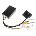 RGB to (RCA) AV CVBS Signal Converter Decoder Box Adapter for Factory Rear View Camera Tiguan Golf 6 Passat CC. 