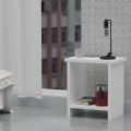 Mahmayi Modern Night Stand, Bedside Table, Side Table with Sturdy Legs for Elegance and Functionality Ideal for Home, Living Room, Office18/16.