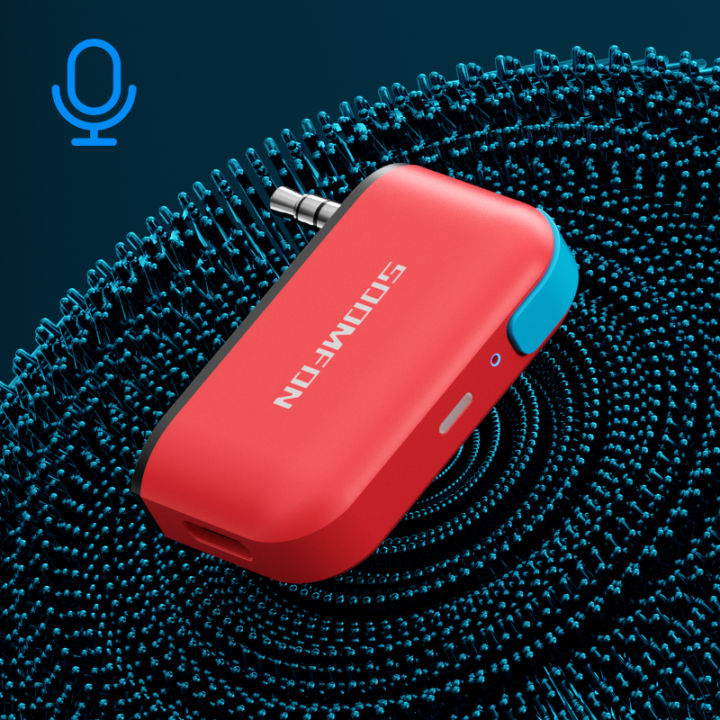 SOOMFON%20Bluetooth%205.0%20Transmitter%20Wireless%20Audio%20Adapter%20for%20Nintendo%20Switch%20Lite%203.5mm%20Jack%20-%20Image%203