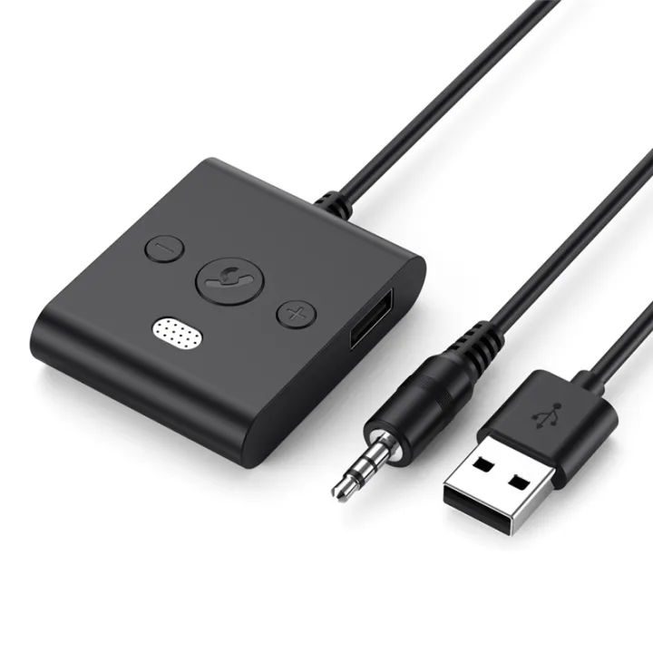 Bluetooth%205.4%20AUX%20Car%20Adapter%20Wtih%20Mic%20Car%20Kit%20Handsfree%20Calls%20Music%20-%20Image%204