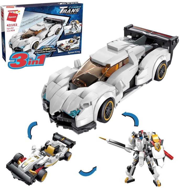 Qman%20STEM%20Building%20Toys,%203-in-1%20Building%20Blocks%20Robot%20for%20Kids,%20Creative%20Building%20Blocks%20Sports%20Cars,%20Best%20Gift%20for%20Boys%20and%20Girls%20Ages%206%20and%20Up%20(428%20Pieces)%20-%20Image%202