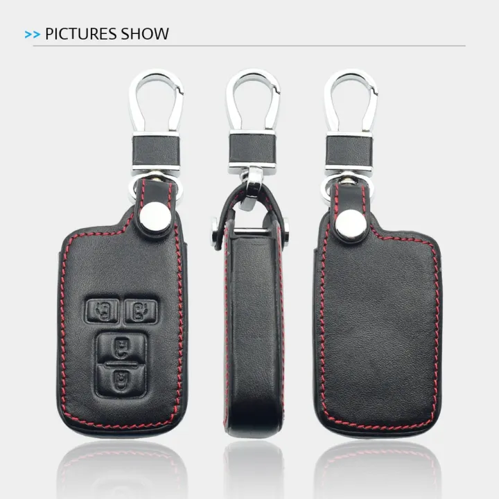 Leather%20car%20key%20case%20for%20Toyota%20Sieni%20Noah%20Voxy%20Esquire%20Vellfire%20Alphard%204%20buttons%20remote%20fob%20cover%20keychain%20bag%20auto%20accessory%20-%20Image%207