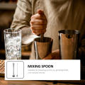 2 Pcs Whiskey Muddler Coffee Stirring Spoon Lemon Muddler Coffee Mixer Stainless Steel Popsicles Cocktail Coffee Muddler. 