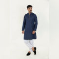 Masculine  Semi Fit Jacquard Panjabi For Men. 