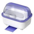 Draining Bowl Rack Kitchen Dish Storage Storage Rack Plastic Household Dustproof with Cover Cutlery Plate Tableware Storage Box. 