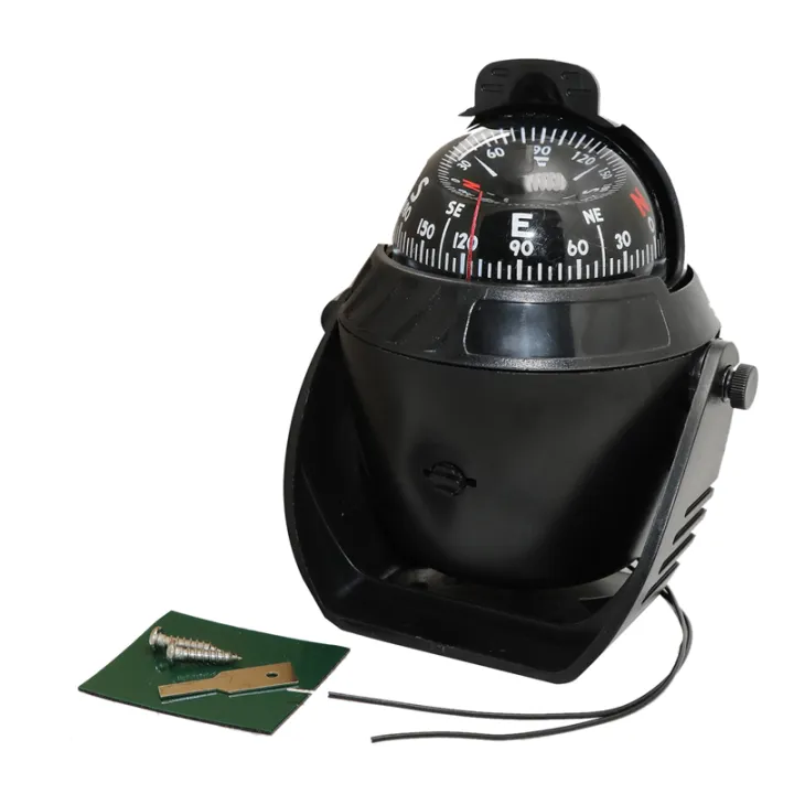 LC760%20Nautical%20Compass%20Black%20Nautical%20Compass%20Plastic%20Nautical%20Compass%20LED%20Accessory%20for%20Boats%20-%20Image%207