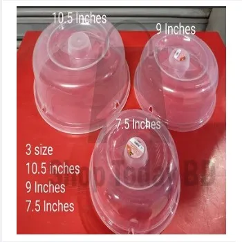 3%20Pieces%203%20Size%20MICROWAVE%20FOOD%20COVER%20/%20Plate%20Cover%20Splatter%20Guard%20Non%20Stick%20Plastic%20Clear%20Dish%20Lid%20-%20Image%204
