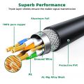 Cat 8 Ethernet Cable 40Gbps 2000MHz High Speed Rj45 Internet Network Cable 5M 10M 15M 20M 30M Shielded Patch Cable Cat8 Lan Cord. 