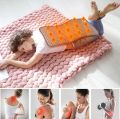 Microplush Electric Therapy Heating Pad 4 Level Winter Warmer Electric Blanket for Abdomen Waist Back Pain Relief.