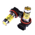 2 X High  Led Lights 100W H8 H11 Yellow Fog Light 2828 20Led Headlight Lamp. 