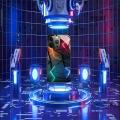 Cyberpunk Style Smart Phone Case Luminous LED Flash For Samsung S23 S22 Ultra S21 Plus S20FE A73 A53 A33 A72 A52 Call Flashing.