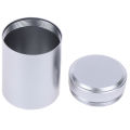 1x Silver Airtight Proof Container Aluminum Herb Stash Metal Sealed Can Tea Jar jingu. 