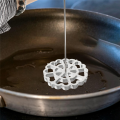 Aluminum Waffle Mold Swedish Rosette Maker Timbale Rosettes Cookie Mold with Handle. 