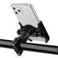 Gristel C1 Metal Bike Mobile Holder For mobile phone bracket motorcycle bicycle takeaway rider -Black Easy to Use and Maintain.