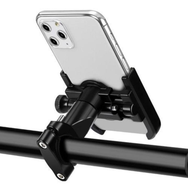 Gristel%20C1%20Metal%20Bike%20Mobile%20Holder%20For%20mobile%20phone%20bracket%20motorcycle%20bicycle%20takeaway%20rider%20-Black%20Easy%20to%20Use%20and%20Maintain%20-%20Image%202