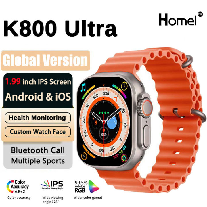 %E3%80%90Youyi%E3%80%91Homel%20T800/K800/U8%20ultra%20smart%20watch%20for%20men%20women%201.99%20"/1.44"%20screen%20music%20control%20weather%20call%20Ultra%20Series%208%20smartwatch%20watch%20S8%20T800%20T900%20i7%20Pro%20Max%20-%20Image%202