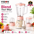 VISION Blender VSBL-RG25 (94896) | 350W 3-in-1 Juicer, Grinder & Mincer | 1.6L Unbreakable Jar | Any Colour | Free Delivery.