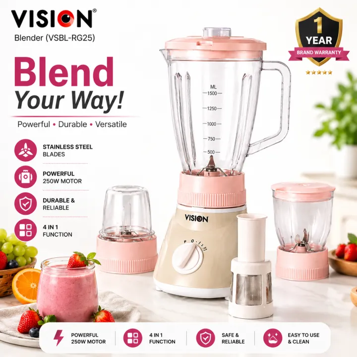 VISION%20Blender%20VSBL-RG25%20(94896)%20%7C%20350W%203-in-1%20Juicer,%20Grinder%20&%20Mincer%20%7C%201.6L%20Unbreakable%20Jar%20%7C%20Any%20Colour%20%7C%20Free%20Delivery%20-%20Image%202