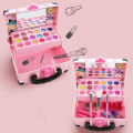 1Set Kids Makeup Kit for Girl Safe Cosmetics Toys Set Cosmetics Playing Toys. 