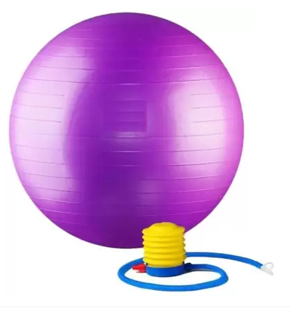 Plain%20Yoga%20Ball/%20Gym%20Ball%20with%20Pumper%2075cm%20Multicolor%20-%20Image%204