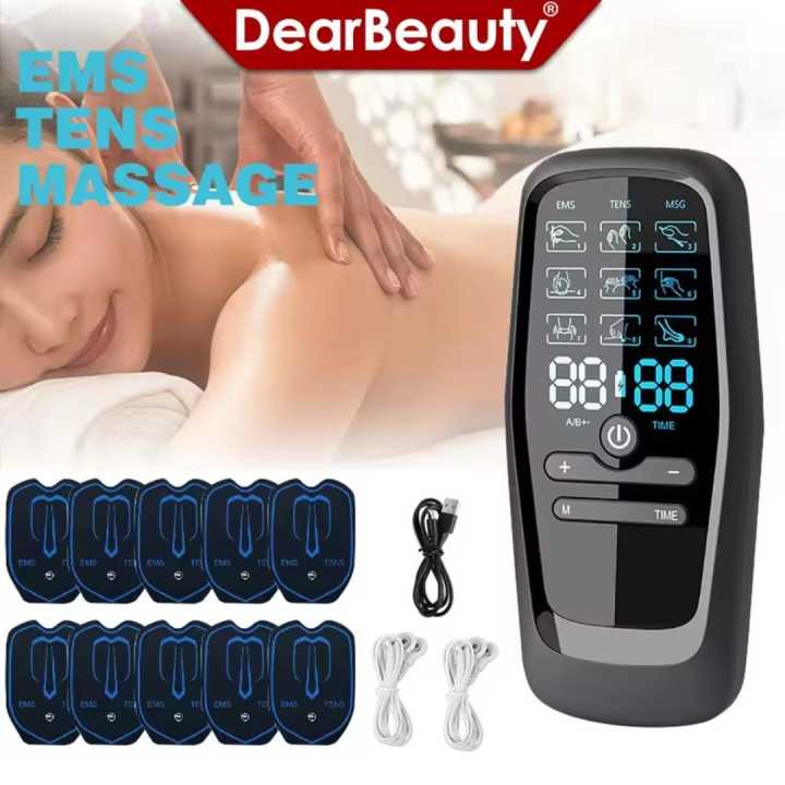 EMS%20Muscle%20Therapy%20Stimulator%20Machine%20Tens%20Unit%20Acupuncture%20Meridian%20Physiotherapy%20Pulse%20Abdominal%20Prostate%20Back%20Body%20Massager%20-%20Image%202