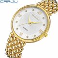 Stainless Steel Simple Quartz Female Watch Lady Clock Ladies Fashion Casual Quartz.