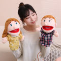 28-33cm Kids Plush Finger Hand Puppet Popular Activity Boy Girl Role Play Bedtime Story Props Family Role Playing Toys Doll Ruiqir Super Store. 