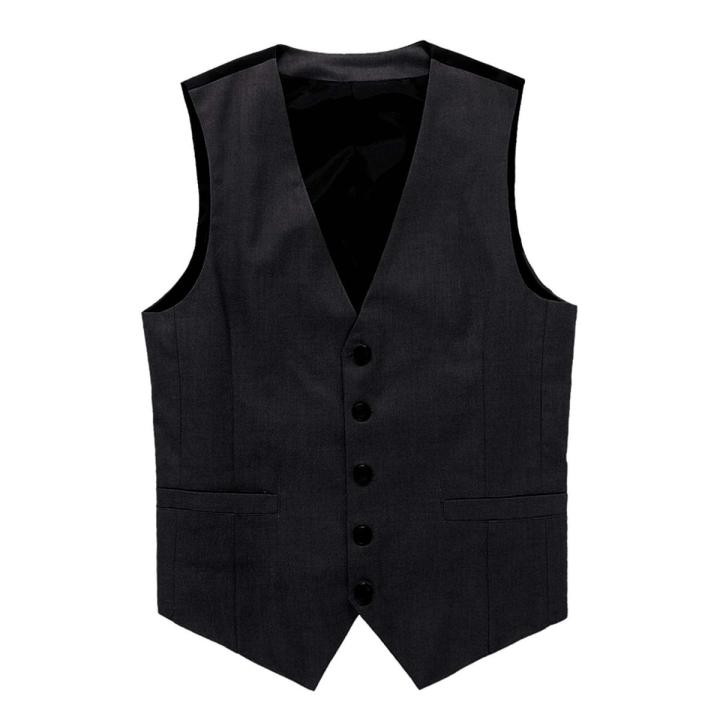 Men Waistcoat V Neck Cardigan Spring Waistcoat Daraz .bd