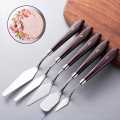 Stainless Steel Spatula Palette Oil Painting Scraper Artist For Color Mixing Painting Tools.